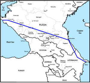Oleoducto Bakú-Novorossisk